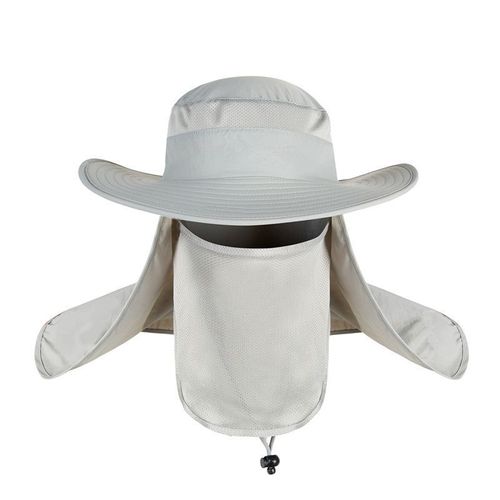 Voile De Châle En Maille Respirante Pour Homme,Chapeau D'été,Protection Solaire Contre Les Insectes,Chasse Dans La Jungle,Randonnée,Pêche,Ander,E27,3 Pièces