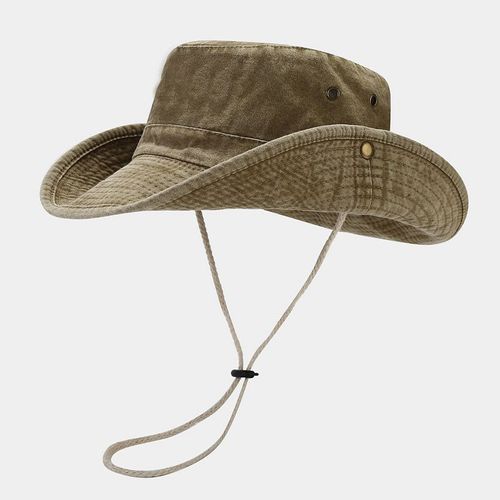 Cotton Solid Bucket Hat Fisherman Hat Outdoor Travel Sun Cap For Men And Women 191