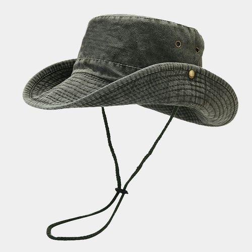 Cotton Solid Bucket Hat Fisherman Hat Outdoor Travel Sun Cap For Men And Women 191