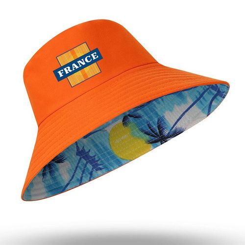 Bob France-Chapeau Réversible E27 Pour Homme Et Femme,Texte,Casquette De Pêche En Plein Air,De Plage,Pour Fille Et Garçon