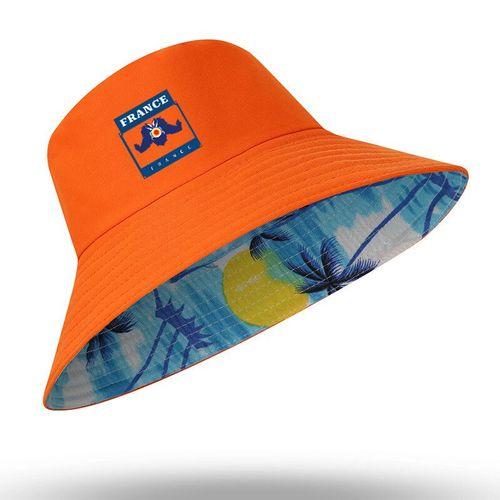Bob France-Chapeau Réversible E27 Pour Homme Et Femme,Texte,Casquette De Pêche En Plein Air,De Plage,Pour Fille Et Garçon