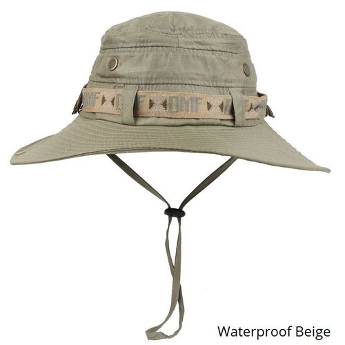 Chapeau D'extérieur Pour Homme,Léger,Respirant,Protection Uv,Panama Pliable,Bord De 9cm,Chasse Safari,Randonnée,Pêche,Chapeau De Soleil D'été,E27