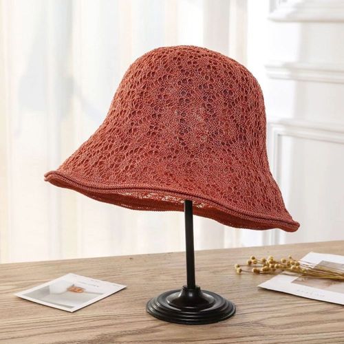 Chapeaux De Poisson Double Face Pour Femmes Et Filles,Chapeau Ander,Casquette Pliable Respirante,Chapeau De Plein Air,Protection Solaire,Suffolk,E27,Nouvelle Mode