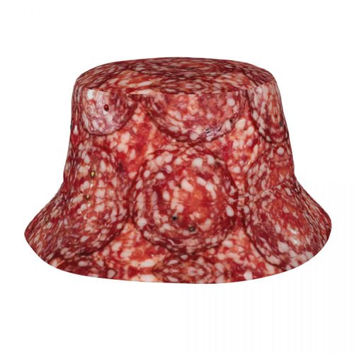 Chapeau De Poisson Pour Hommes Et Femmes,Unisexe,Motif Tranches De Saucisse,Chapeau Chimsummer,Suffolk,E27