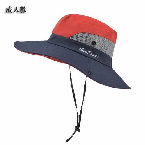 Chapeau Queue De Cheval Imperméable Pour Femme,Casquette De Soleil,Document Pur,Voyage En Plein Air,Pêche,Escalade,Randonnée,Grand Bord,E27,Mode