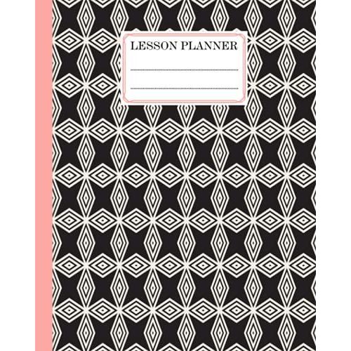 Lesson Planner: Striped Lesson Planner, A Well Planned Year For Your Elementary, Middle School, Jr. High, Or High School Student | 121 Pages, Size 8" X 10" By Jason A Pierce