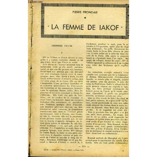 Lisez Moi - Nouvelle Série - N° 345 - La Femme De Iakof Par Pierre Frondaie, L Expérience Par Henri Duvernois, Francette Par Michel Corday, Vincent Ou La Solitude, Troisième Partie Par Colette Yver(...)