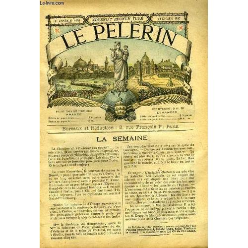 Le Pèlerin N° 1049 - Le Char Du Cyclone, La Fusée Électrique, Les Ruines De Balbeck, D Après Un Instantané De M. Richard, Au Pèlerinage De ?Noel En 1893-1894, La Messe De Minuit De Grégoire Vii(...)