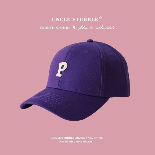Casquette De Baseball Avec Dessus Souple Pour Femme,Béret Yam Dur,Chapeau De Poisson Suffolk,Tricot Violet Clair