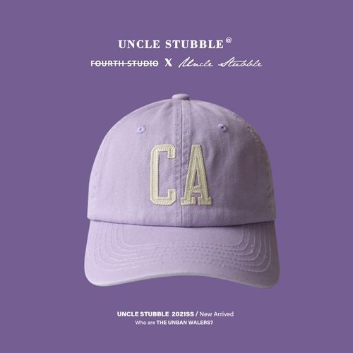 Casquette De Baseball Avec Dessus Souple Pour Femme,Béret Yam Dur,Chapeau De Poisson Suffolk,Tricot Violet Clair