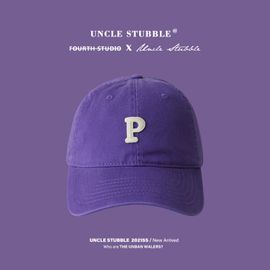 Casquette De Baseball Avec Dessus Souple Pour Femme,Béret Yam Dur,Chapeau De Poisson Suffolk,Tricot Violet Clair