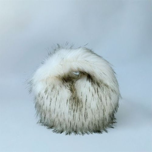 Chapeau De Seau Imitation Fourrure De Raton Laveur Pour Femme,Surdimensionné,Chaud,Épaissi,Hiver,Y2k,2006