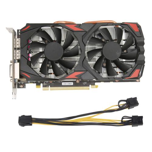 Carte graphique RX 580, 8 go GDDR5, 256 bits, prise en charge 8K, 2 ventilateurs de refroidissement, 16 PCI Express 3.0, carte graphique de jeu pour le bureau et le domicile