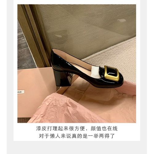 Chaussures Escarpins Lolita Round Parker Pour Femmeschaussures Talons Hauts Rougeschaussures Optiques Pour Femmeschaussures En Cuir Véritablemode De Printemps