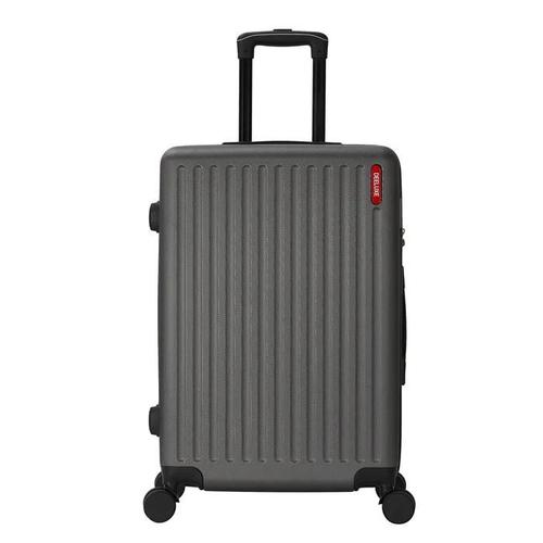 DEELUXE - Valise long séjour grande taille rigide ABS 4 roues double 76cm URBANITE ANTHRACITE