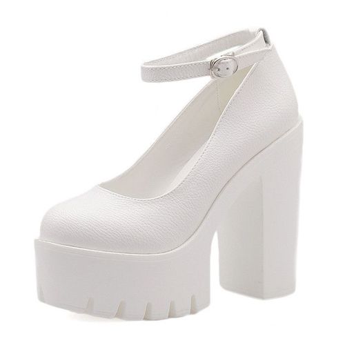 Chaussures Gdgydhtalons Hautspais Plateforme Pour Femmeescarpins Mary Gasoline Lolitastyle Punkrobe Ronde Parker Antidérapante