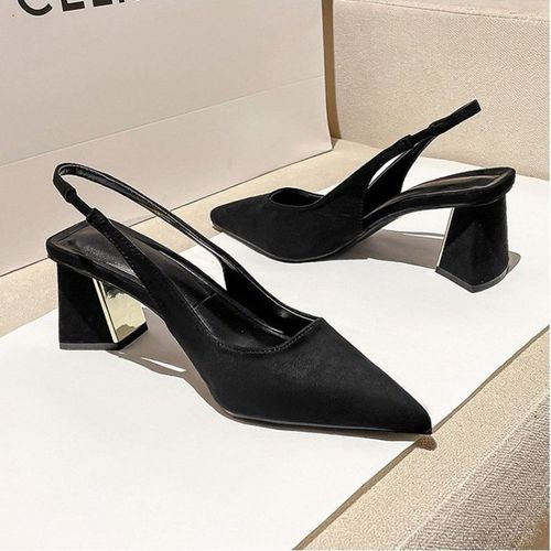 Chaussures Mules Talonspais Marron Pour Femmesdécontractépointubouche Peu Profondetalonsvintagenoirbureauchaussures Hautes