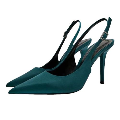 Chaussures Chaussures Talons Hauts Bleus Pour Femmessandales Pointues La Modetalons Fins Sexyescarpins Peu Profonds Compiedmontété