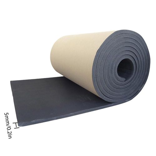 Autocollant D'isolation Thermique Insonorisant,Insonorisant,Isolation Contre Le Bruit,Pare-Feu Moteur De Capot De Voiture,Polymères Thermiques,5mm,10mm - Type 5mmx50cmx200cm