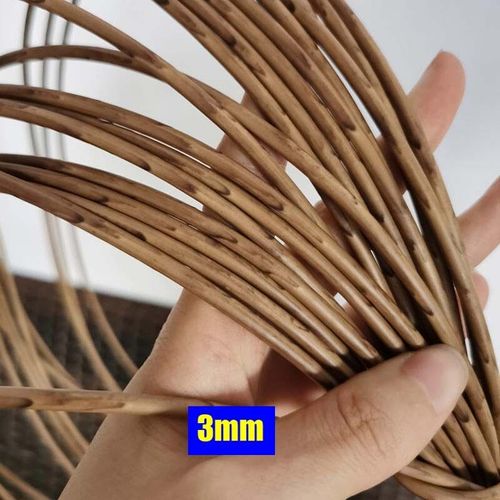 Rotin Plat Synthétique Rétro Et Dégradé 500 G,Artisanat,Bricolage,Rouleau,Tissage,Tricot,Réparation,Meubles,Canapé,Table,Chaise,Panier,Décoration - Type Rattan 55