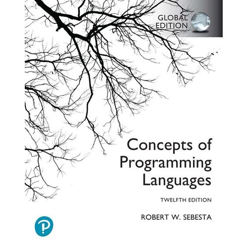 Concepts Of Programming Languages, Global Edition