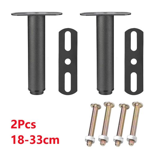 Pieds De Lit Réglables Pour Lit Rétractable Rapduty,Cadre Central,Support De Latte,Pieds De Support De Meubles En Métal,Maison,20-35cm,2 Pièces - Type 2pcs 18-33cm