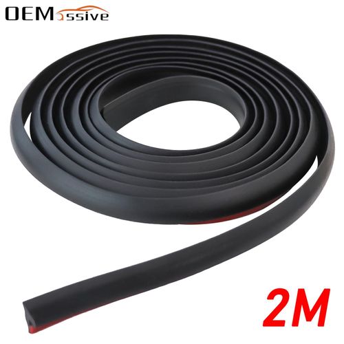 Oebiens Sive-Bande D'étanchéité Universelle En Caoutchouc De Type T,2m,4m,Pour Capot De Voiture,Bandeau De Porte,Isolation Phonique Étanche,Protections De Bord,Capot - Type 2m