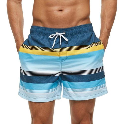Maillot De Bain Avec Cordon De Serrage Pour Homme,Short De Plage,Short De Surf,Grande Taille,Vêtements De Sport,Esx05