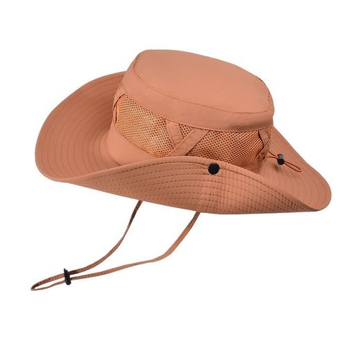 Chapeau Amissié Réglable Pour Homme,Protection Uv,Respirant,Pliable,Randonnée,Plage,Pêche,Été,Safari,Casquette Solaire,E27,50 +,1 Pièce