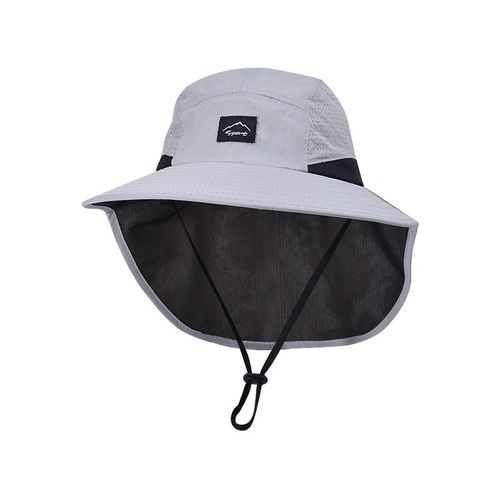 Chapeau De Poisson Suffolk Avec Châle Pour Homme,Résistant À L'eau,Extérieur,Randonnée,Pêche,Respirant,Chapeau À Large Bord,Protection Solaire Uv,Été,E27