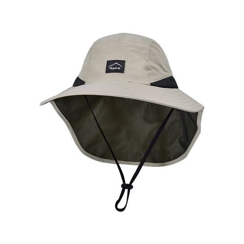Chapeau De Poisson Suffolk Avec Châle Pour Homme,Résistant À L'eau,Extérieur,Randonnée,Pêche,Respirant,Chapeau À Large Bord,Protection Solaire Uv,Été,E27