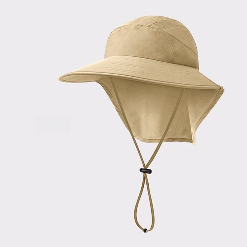 Yeccty-Chapeau De Dehors De Plein Air Pour Homme,Modèle E27,H134,Solide,Imperméable,Respirant,Réglable,Rayure De Moulage Avec Châle De Protection Du Cou
