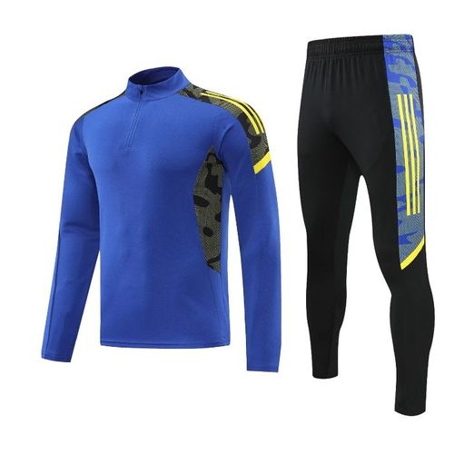 Maillot De Foot Pour Enfant Manches Longue Et Pantalons Ensemble De Football Training Vetement