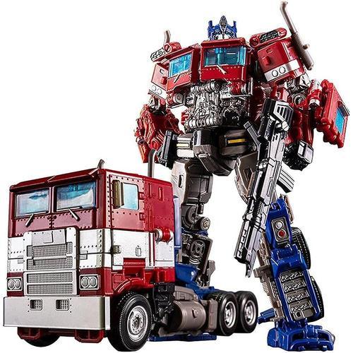 Transformer Robot Voiture Jouets, Transformers Optimus Prime Jouet, 2 en 1  Robot de Voiture déformé, Robot Transformers Jouet pour Enfants et Adultes
