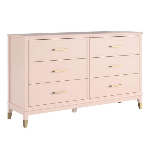 Commode Avec 6 Tiroirs En Effet Bois Rose