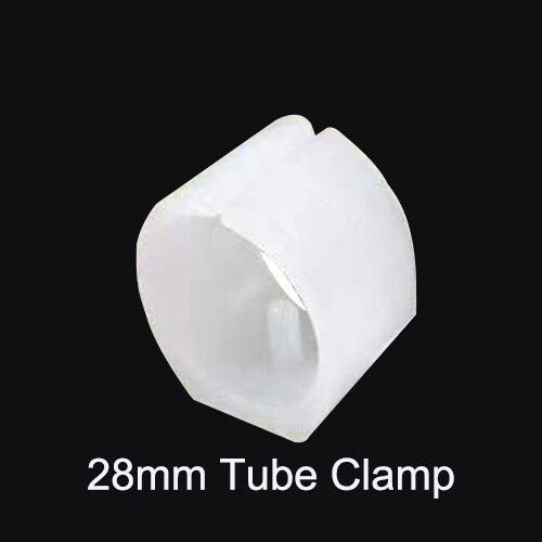 Coussin De Pied De Chaise En Plastique Noir/Blanc,4/8 Pièces,Amortisseur De Tabouret,Anti-Marche Avant,Tuyau Inclinable,Glissement De Sol En Forme De U,Bouchons De T - Type Inner Diameter 28mm-4pcs #B