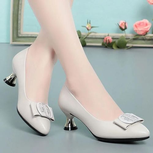 Chaussures Cresfimixchaussures Talons Carrés Pour Femmesescarpins Ajourés Dorésde Haute Qualitépour Fête Sexyen Maillemignonsa106eprintemps Etté