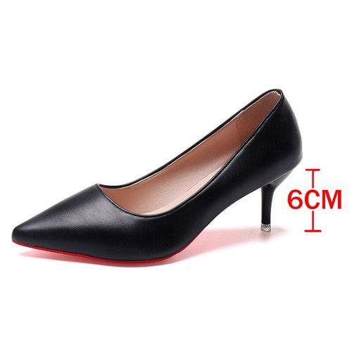Escarpins Noirs Classiques À Talons Aiguilles Pour Femmes,Chaussures De Bureau En Cuir Verni,Grande Taille 43,Chaussures Parker Pointues,Printemps 2024