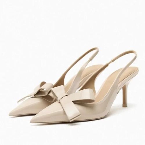 Chaussures Traf Zazaescarpins Talons Hauts En Cuir Verni Noir Pour Femmechaussures Bout Jolie Tumules Sexy De Bureaunouvelle Mode