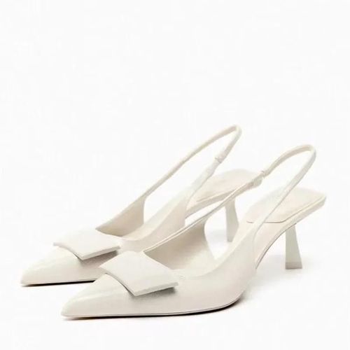 Chaussures Traf Zazaescarpins Talons Hauts En Cuir Verni Noir Pour Femmechaussures Bout Jolie Tumules Sexy De Bureaunouvelle Mode
