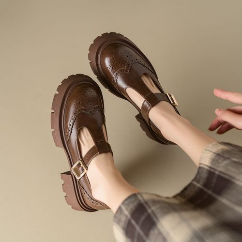 Chaussures Escarpins En Cuir Véritable Pour Femmeschaussures Talons Optiquesplatesformesmocassins Pour Femmeschaussures Décontractées