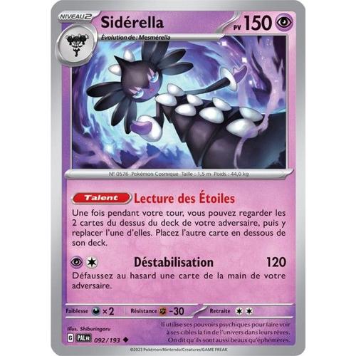 Carte Pokémon - Sidérella - 092/193 - Ev2 Evolutions À Paldea