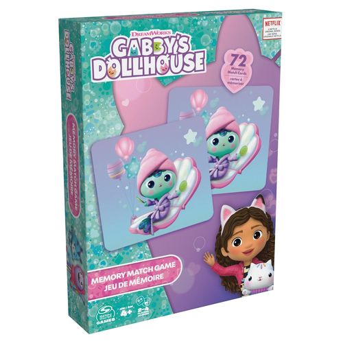 Games Memo 72 Cartes Gabby Et La Maison Magique