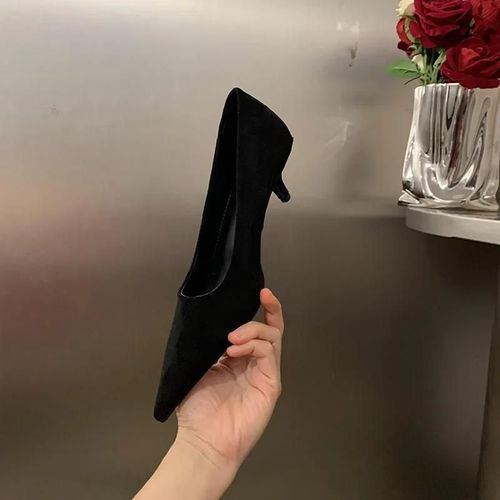 Chaussures Escarpins Pointus Enfiler Peu Profonds Pour Femmeschaussures Talons Hauts Pour Dameschaussures De Bureaulégantesmode Printemps