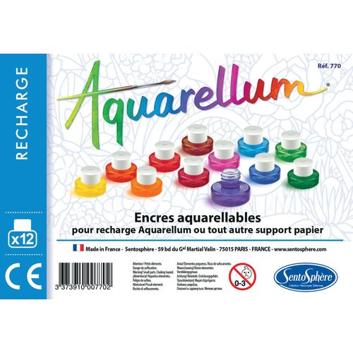 Aquarellum Valisette - Aquarellum - 12 Encres