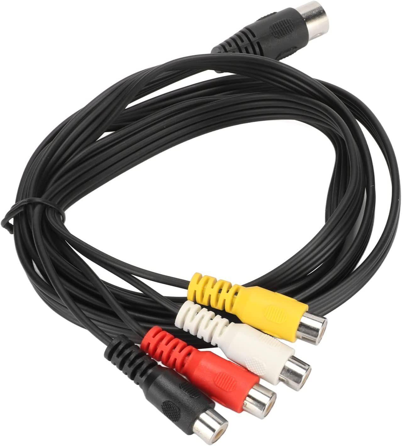Adaptateur Din femelle vers RCA in et RCA out