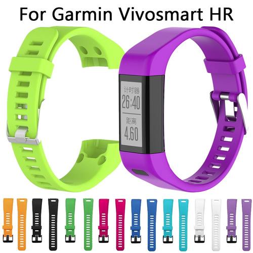 ADGF - Bracelet de montre pour Garmin Vivosmart HR en Silicone