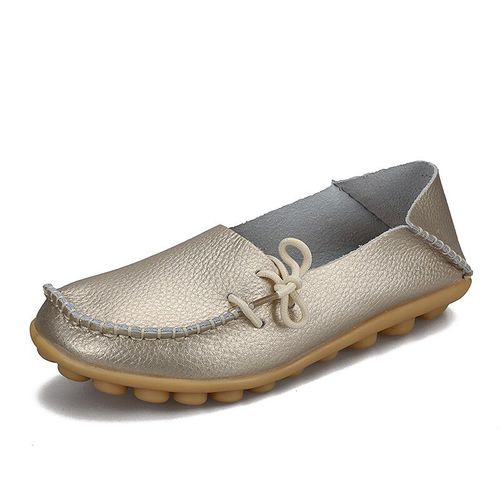 Chaussures Mocassins En Cuir Group Pour Femmechaussures Platesà Enfileravec Nministériels D Papillongrande Tailleautomne