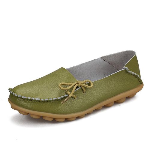 Chaussures Mocassins En Cuir Group Pour Femmechaussures Platesà Enfileravec Nministériels D Papillongrande Tailleautomne