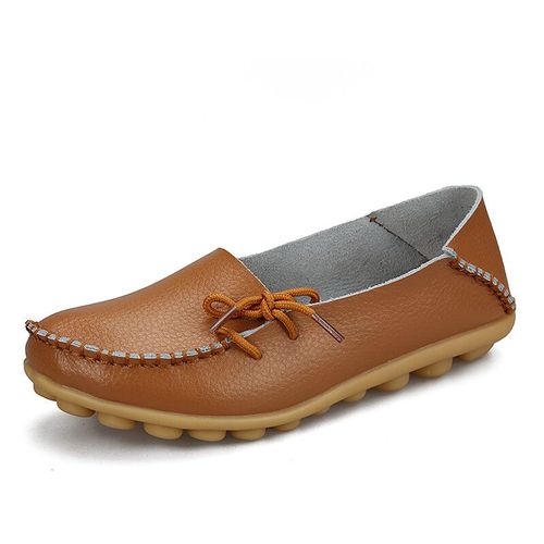 Chaussures Mocassins En Cuir Group Pour Femmechaussures Platesà Enfileravec Nministériels D Papillongrande Tailleautomne
